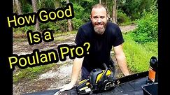 *Review* Poulan Pro Chain Saw from Home Depot.
