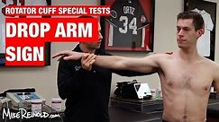 Drop Arm Sign – Shoulder Rotator Cuff Special Test