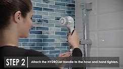 How to Install HydroJet - Extra Handheld Shower
