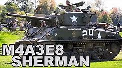 M4 Sherman Easy Eight Tank Demonstration | at Army Heritage and Education Center, Carlisle, PA