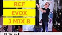 RCF Evox JMix 8 unboxing @ Full Volume Sheffield