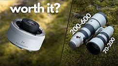 This makes the Sony 70-200 perfect for WILDLIFE Photography