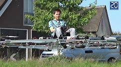 Il construit un drone géant pour se déplacer. - Le Rewind du Lundi 29 juin 2015 - Vidéo Dailymotion