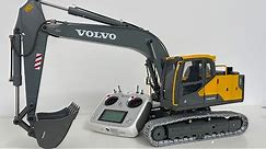NEW RC VOLVO EC160E DIGGER//HYDRAULIC AND FULLY OUT OF METALL//READY TO RUN RC DIGGER OUT OF THE BOX