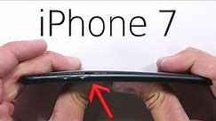 Apple’s iPhone 7 Tortured by a Razor Blade and Bent to Near-Death