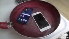 Samsung Galaxy S7 Vs iPhone 6S BOILING HOT WATER TEST!!