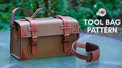Leather Tool Bag DIY (link to PDF Pattern)