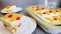 Goldilocks Crema De Fruta: Vanilla Sponge Cake With Sweet Custard-Fruit Filling | Cooking with Kurt
