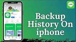 How to Backup Line Chat History on iPhone 2022