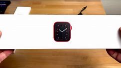 Apple Watch Series 6 Product Red 40MM Unboxing