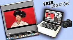 How To Use Your Computer as a Camera Monitor for FREE