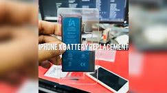 iPhone x battery replacement