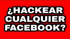 Cómo HACKEAR una cuenta de Facebook 2023 y obtener contraseña ¿Se puede? ¿Y Cómo evitar?
