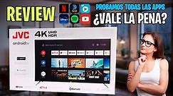 SMART TV JVC ANDROID TV UNBOXING REVIEW A FONDO ¿VALE LA PENA?