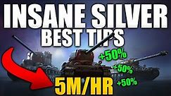 Earn millions/hr using these tips in World of Tanks Console