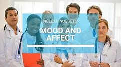 Mood and Affect — NCLEX® Nugget