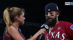 Rougned Odor Talks About Texas Rangers 9-3 Win Over Los Angeles Angels
