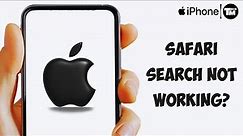 How to Fix Safari Google Search Not Working On iPhone or iPad Solved