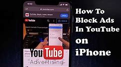 How To Block Ads In YouTube on iPhone 2022