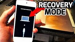 How To Enter Recovery Mode on any iPod Touch | Full Tutorial