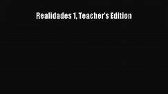 [PDF Download] Realidades 1 Teacher's Edition [Read] Online