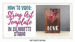 How to Make a String Art Template in Silhouette Studio
