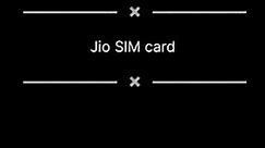 ꧁☠︎𝓑𝓐𝓓 𝓑𝓞𝓨 𝓐𝓝𝓑𝓤 ꧂◤ on Instagram: "Jio SIM card ♠️"