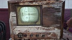 Philco 48 1001 Resurrected Vintage TV In Poor Condition Pt2