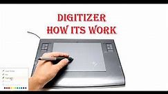 digitizer how it works input device