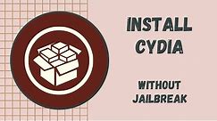 How To install Cydia iOS 15 on iPhone iPad (No Computer, No Jailbreak)