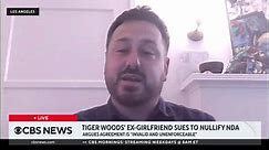 Tiger Woods' ex-girlfriend sues him over NDA