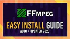 FFMPEG Download, Install & Update on Windows | Full Guide2024 UPDATED