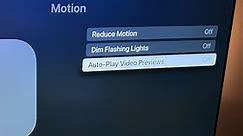 How to turn off the Apple TV app’s auto-play previews on an Apple TV