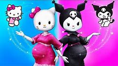 Hello Kitty Dan Kuromi Menjadi Ibu / 31 Kreasi Boneka LOL OMG