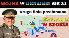 31 SIE: NIESAMOWITE! Ukraińcy ZDOBYLI 6km LINII OBRONY W DOBĘ! | Wojna w Ukrainie Wyjaśniona