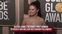 Selena Gomez becomes first woman to reach 400 million Instagram followers