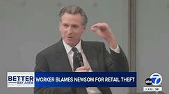 Gov. Newsom says Target worker blamed him for rampant retail theft in CA