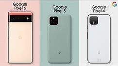 Google Pixel 6 vs Google Pixel 5 vs Google Pixel 4 | NOAHTECH