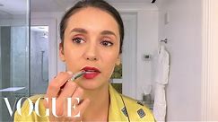 Nina Dobrev Does Her Day-To-Night Beauty Routine | Beauty Secrets | Vogue