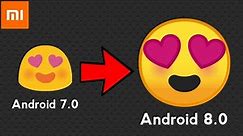 How to get android oreo 8.0 emojis in any xiaomi phone new emojis without root access