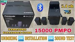 PANASONIC SC-HT550GW-K 2022 || 5.1 Ch. Surround Sound Home Theater Unboxing And Review || SoundTest