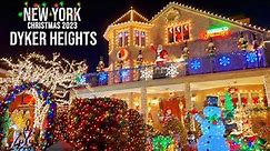 Dyker Heights Christmas Lights 2023 in Brooklyn New York City ✨ NYC Christmas 2023 ✨