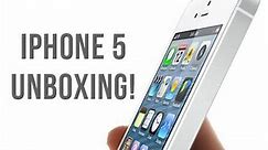 iPhone 5 UNBOXING! 32 GB White (VERIZON 4G LTE)