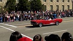 Ford Mustangs in DC Cherry Blossom parade (Sanyo FH1)