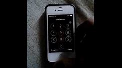 how to bypass iphone 4 passcode