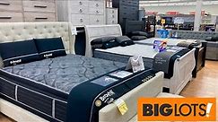 BIG LOTS BEDS BEDROOM FURNITURE DRESSERS NIGHT STANDS SHOP WITH ME SHOPPING STORE WALK THROUGH