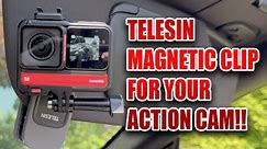 Telesin Magnetic Swivel Clip Mount Review and Test