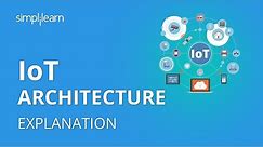 IoT Architecture | Internet Of Things Architecture For Beginners | IoT Tutorial | Simplilearn