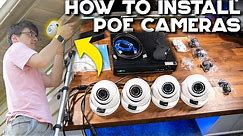 How To Plan, Run Wires, & Setup a WIRED PoE Camera System! || Reolink 8CH 5MP System Review