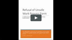 Refusal of Unsafe Work